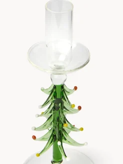 coincasa Candeliere in vetro borosilicato decoro albero