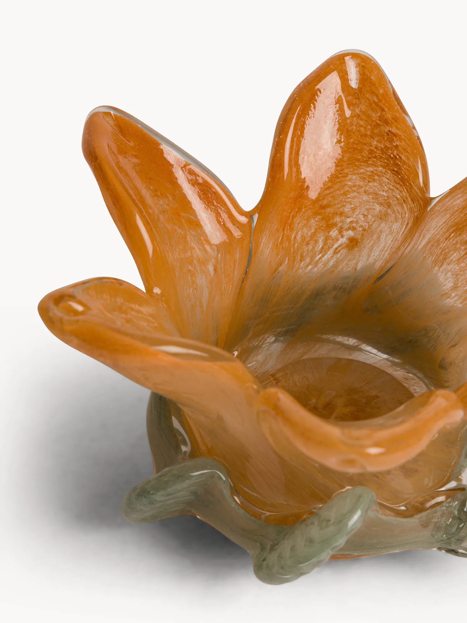 coincasa Candeliere in vetro colorato in pasta