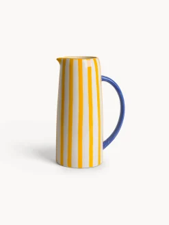 coincasa Caraffa in ceramica a righe