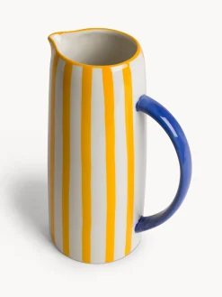 coincasa Caraffa in ceramica a righe