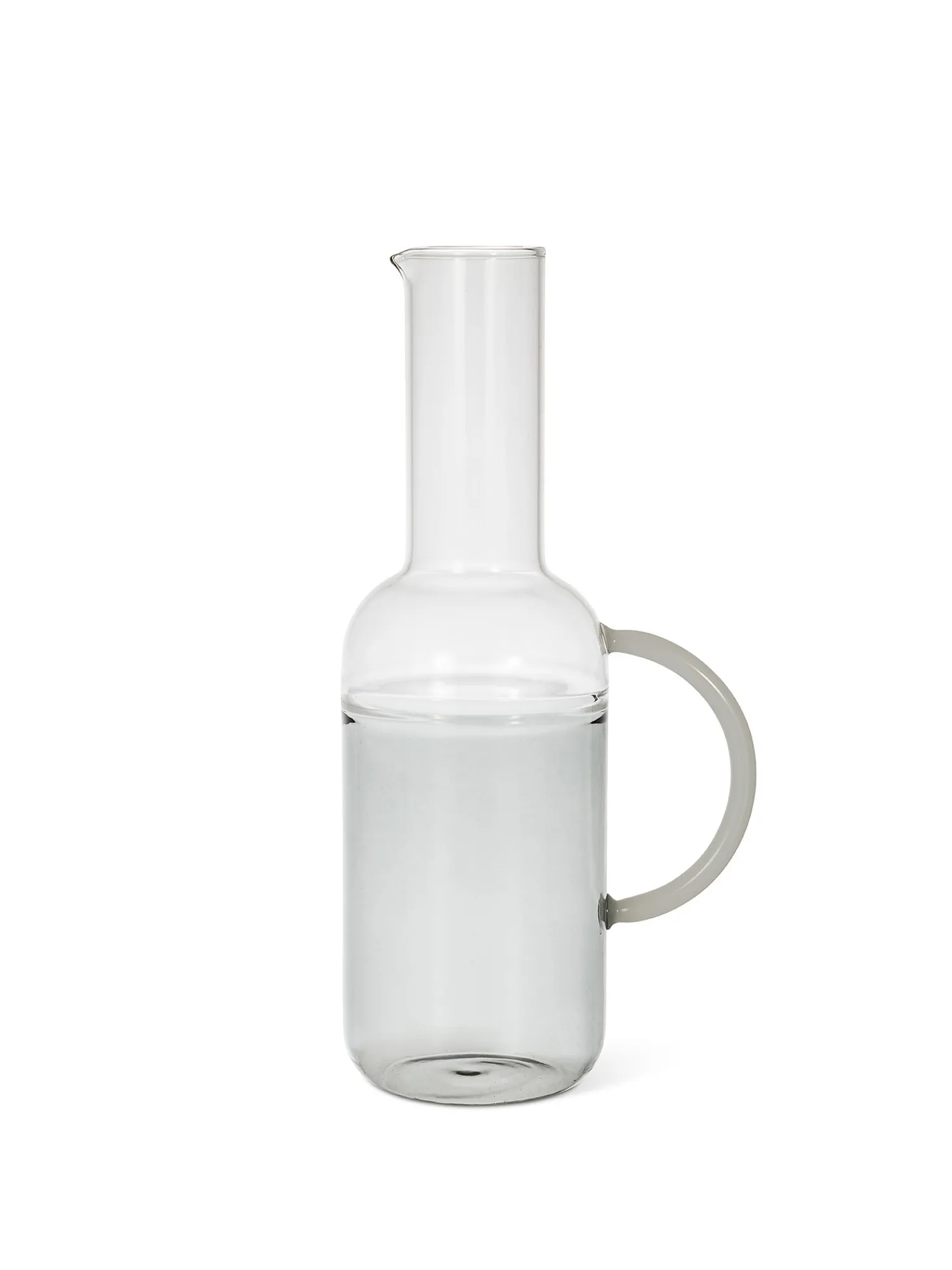 coincasa Caraffa in vetro base colorata