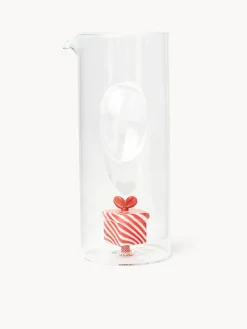 coincasa Caraffa in vetro borosilicato dettaglio regalo