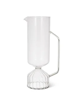 coincasa Caraffa vetro borosilicato base optical