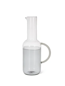 coincasa Caraffa vetro borosilicato effetto sfumato
