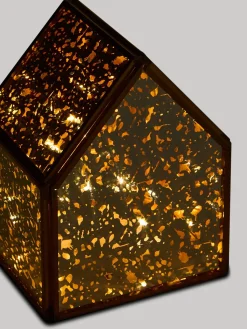 coincasa Casetta in vetro con led