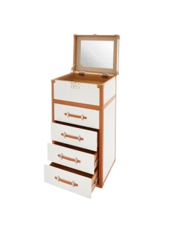 coincasa Cassettiera in pelle sintetica Baule