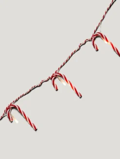 coincasa Catena di luci a forma di candycane