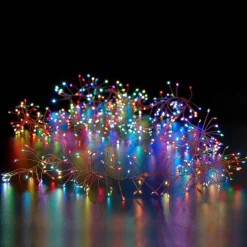 coincasa Catena luminosa 500 mini led luce multicolor