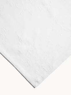 coincasa Centrotavola in puro cotone jacquard motivo floreale