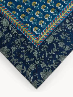 coincasa Centrotavola in puro cotone stampa block print piazzata