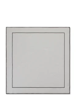 coincasa Centrotavola slub di cotone con overlock