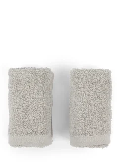 coincasa Cestino 4 lavette cotone tinta unita Thermae