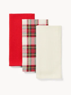 coincasa Cestino con set 3 strofinacci