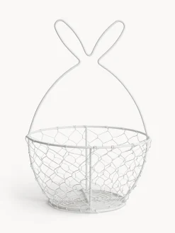 coincasa Cestino ferro smaltato a coniglio