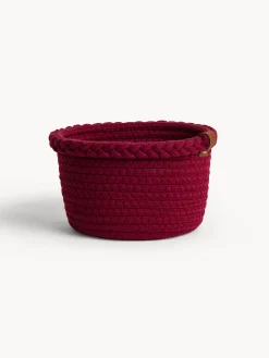 coincasa Cestino portatutto con bordo intrecciato