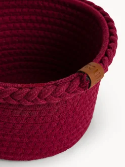 coincasa Cestino portatutto con bordo intrecciato