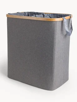 coincasa Cesto in bamboo doppio scomparto