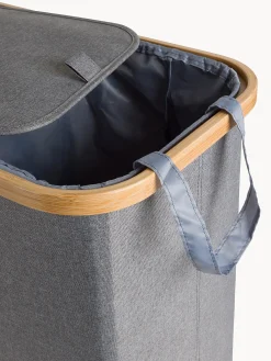 coincasa Cesto in bamboo doppio scomparto