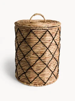 coincasa Cesto in giacinto d'acqua intrecciato a mano