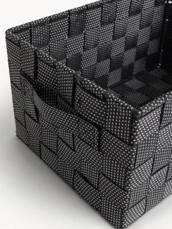 coincasa Cesto intrecciato in tessuto