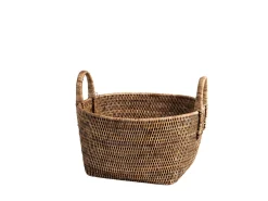 coincasa Cesto rattan intrecciato