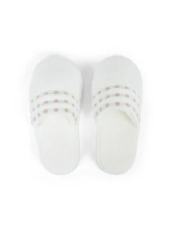 coincasa Ciabatte cotone velour motivo geometrico Portofino