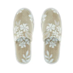 coincasa Ciabatte spugna di cotone motivo floreale