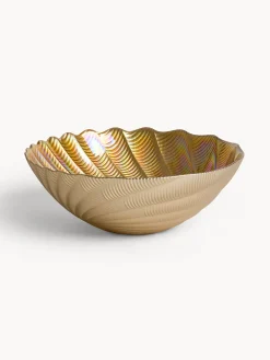 coincasa Coppa in vetro effetto perlato