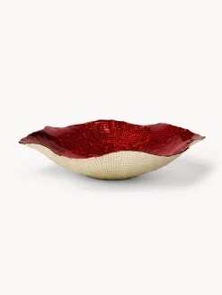 coincasa Coppa in vetro ondulata