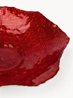 coincasa Coppa in vetro ondulata