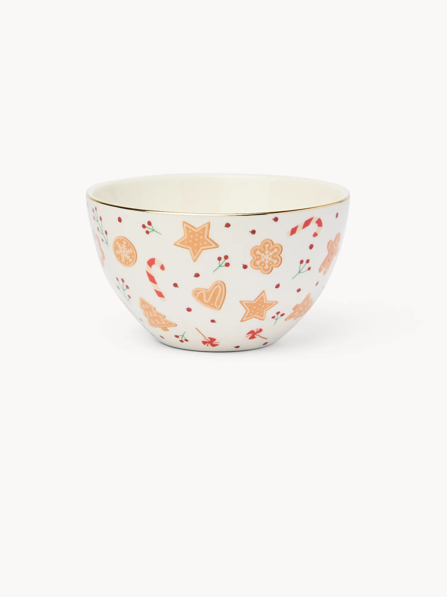 coincasa Coppetta in stoneware motivo gingerbread