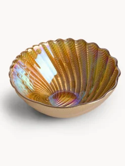 Coppetta in vetro effetto perlato