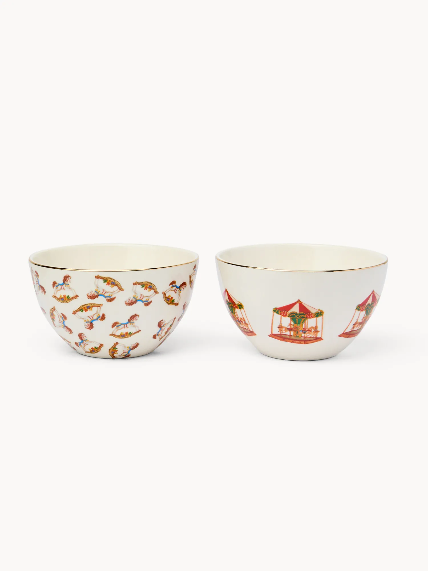 coincasa Coppette in stoneware decorato