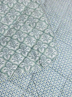 coincasa Copriletto trapuntato in puro cotone double face