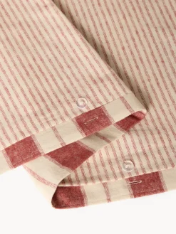 coincasa Copripiumino in caldo cotone a righe