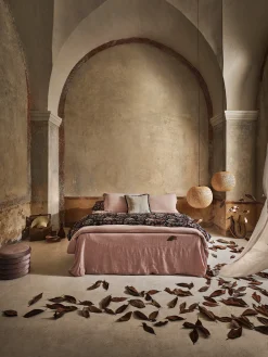 coincasa Copripiumino in lino e cotone tinta unita Zefiro