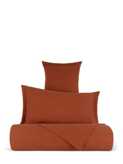 coincasa Copripiumino in lino e cotone tinta unita Zefiro