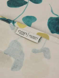 society limonta Copripiumino percalle di cotone stampato Special Capsule SOCIETY Made in Italy per Coincasa
