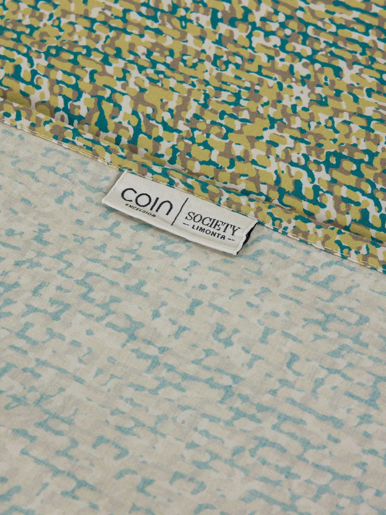society limonta Copripiumino percalle di cotone stampato Special Capsule SOCIETY Made in Italy per Coincasa