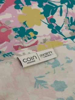 society limonta Copripiumino percalle di cotone stampato Special Capsule SOCIETY Made in Italy per Coincasa