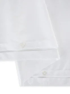 coincasa Copripiumino ricamato in raso di cotone extra fine Portofino