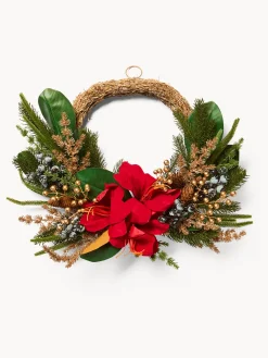 coincasa Corona con fiori finti