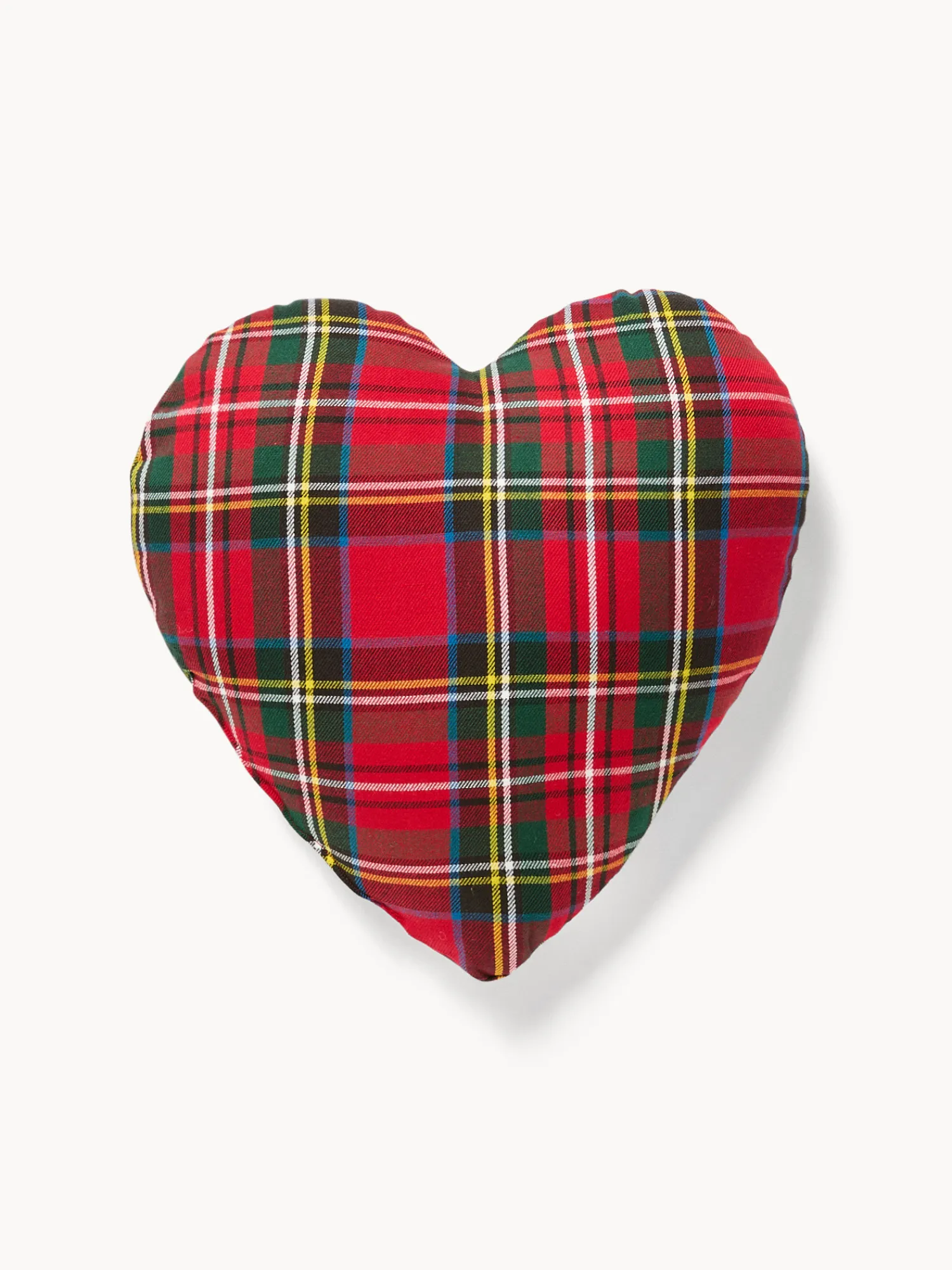 coincasa Cuscino a forma di cuore tartan