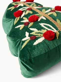 coincasa Cuscino albero di Natale ricamato