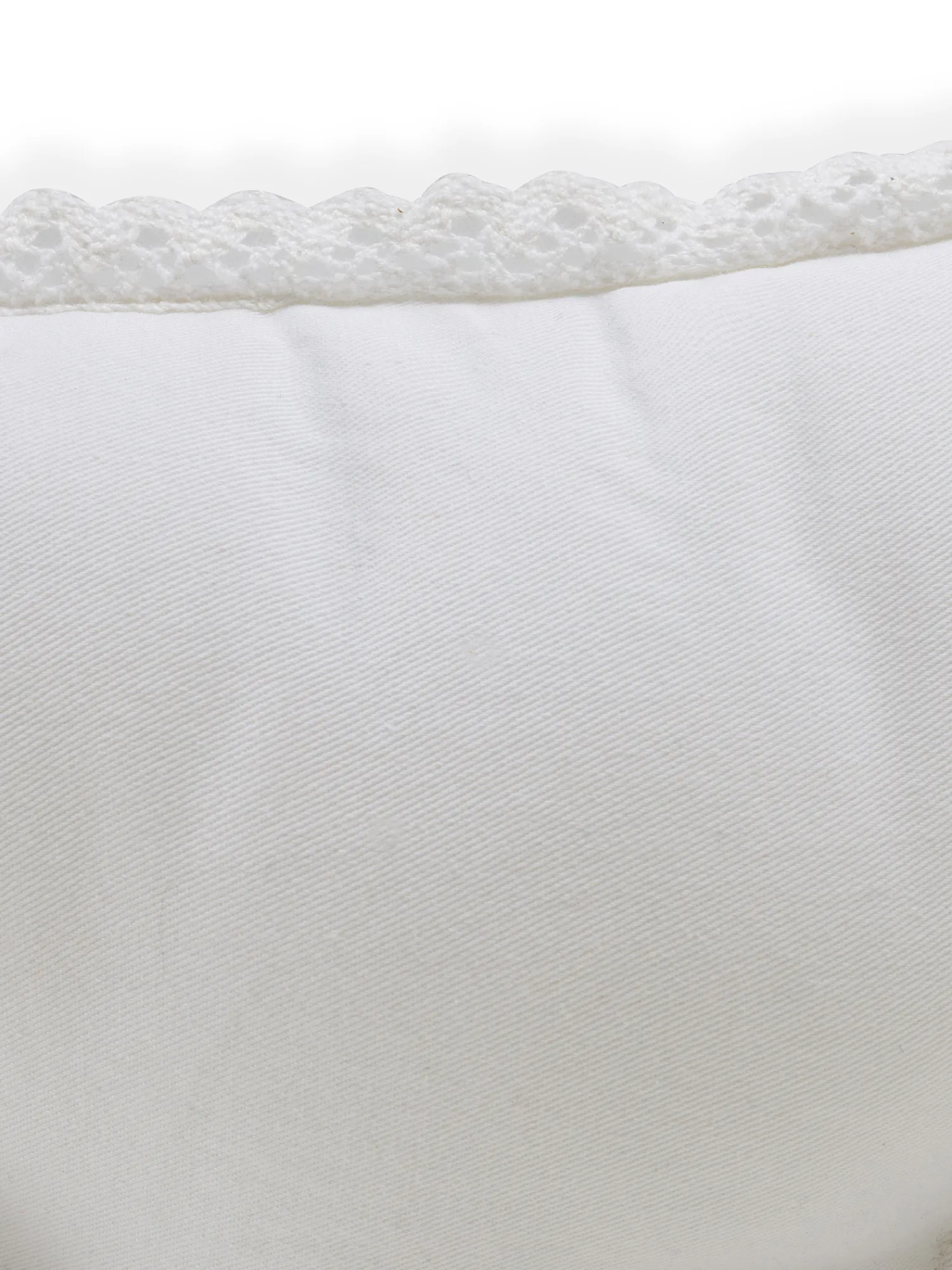 coincasa Cuscino da sedia twill di cotone con ricamo