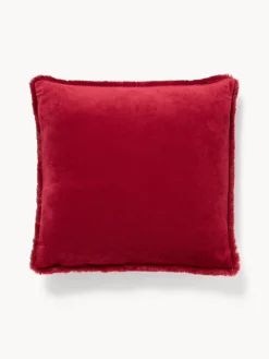 coincasa Cuscino effetto pelo tinta unita