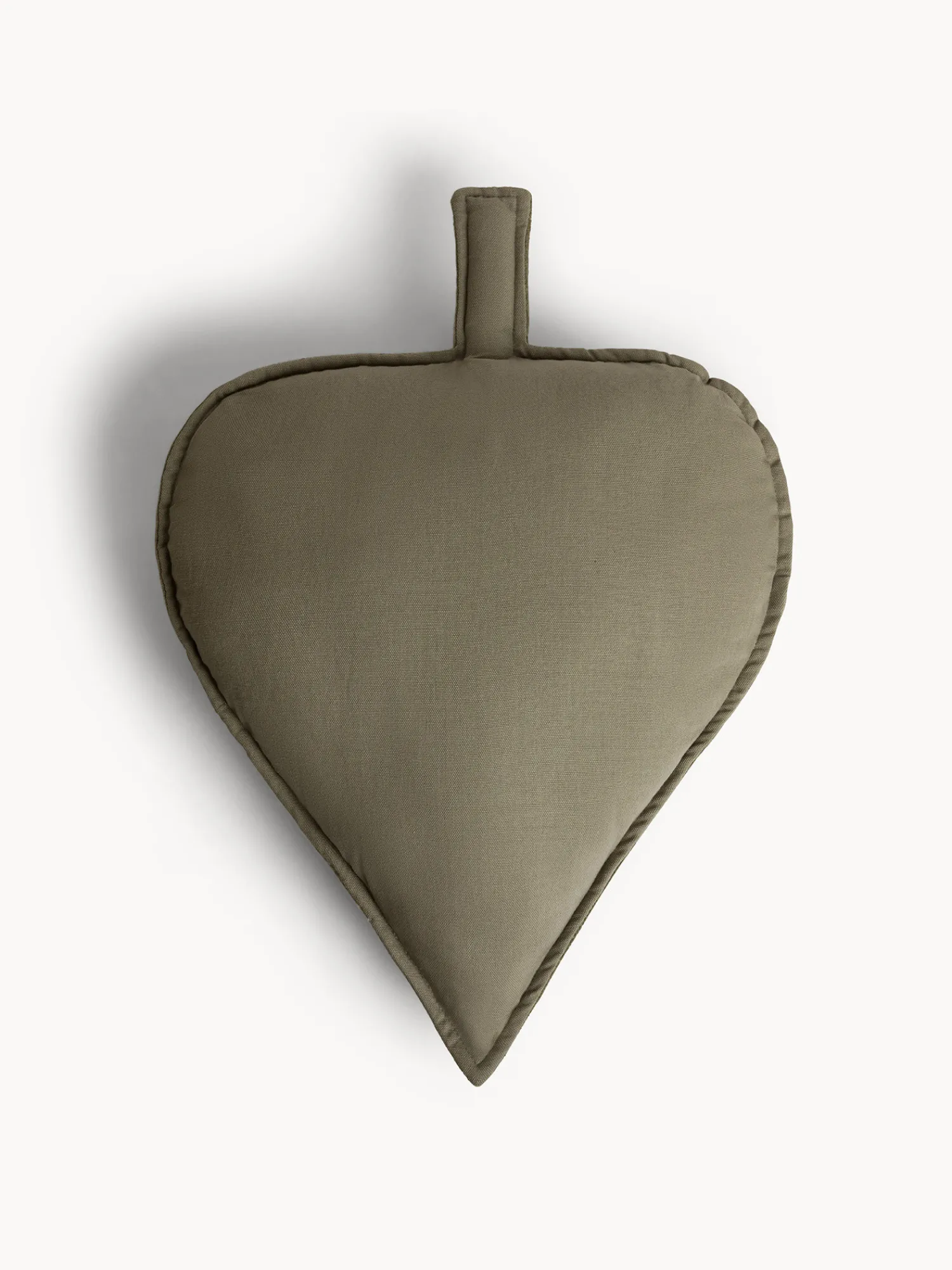 coincasa Cuscino in velluto a forma di foglia