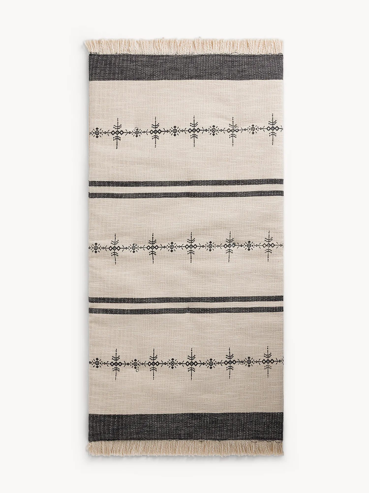 coincasa Cuscino topper ricamato 50x100cm