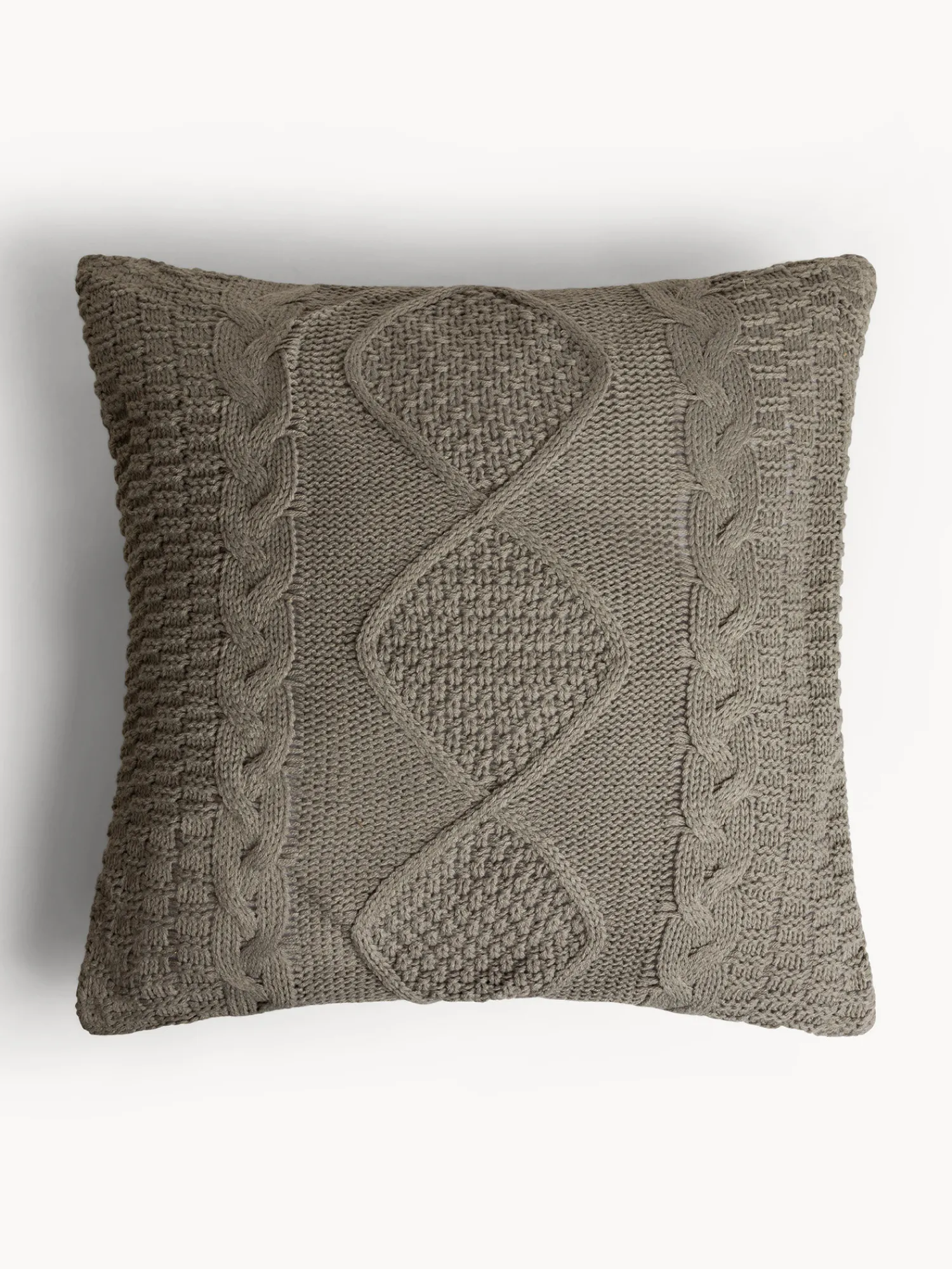 coincasa Cuscino 45x45 cm con motivo a treccia