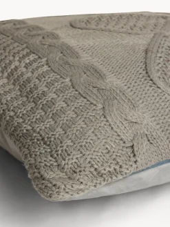 coincasa Cuscino 45x45 cm con motivo a treccia